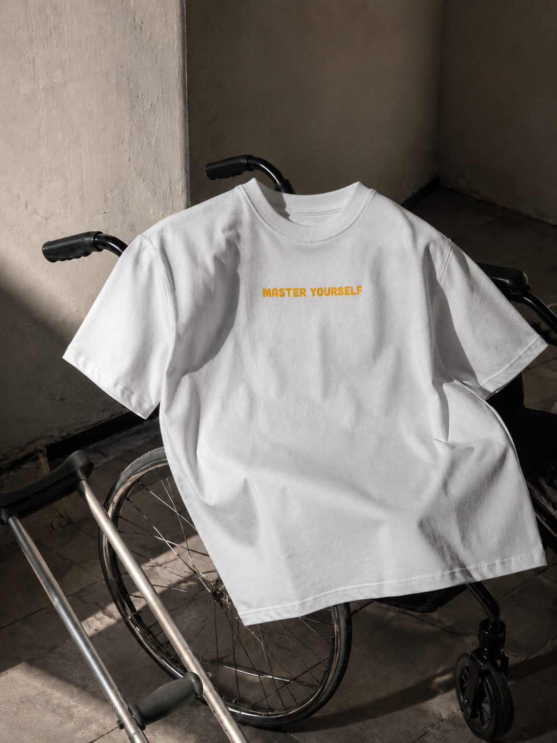Master Yourself Boxy Fit Tee – Degree Survivor Edition