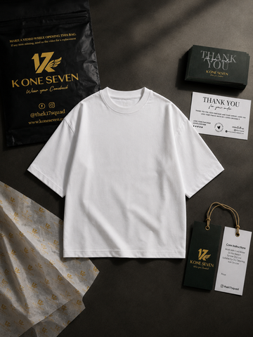 Plain Boxy fit tee